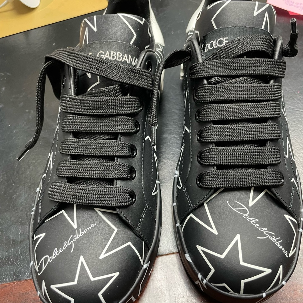 Brand new Dolce and Gabbana sneakers, too small for me.